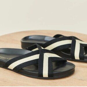 Jenni Kayne Cotton Crossover Sandals